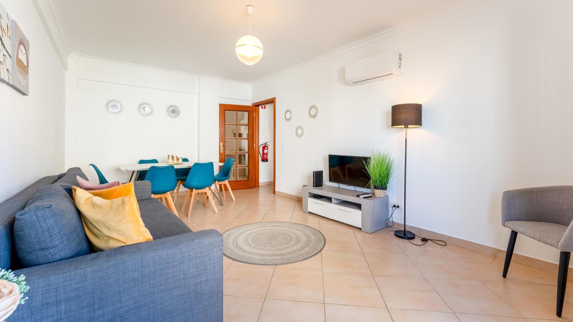 Sunny Retreat With Pool And Balcony By Lovelystay Albufeira Exterior foto